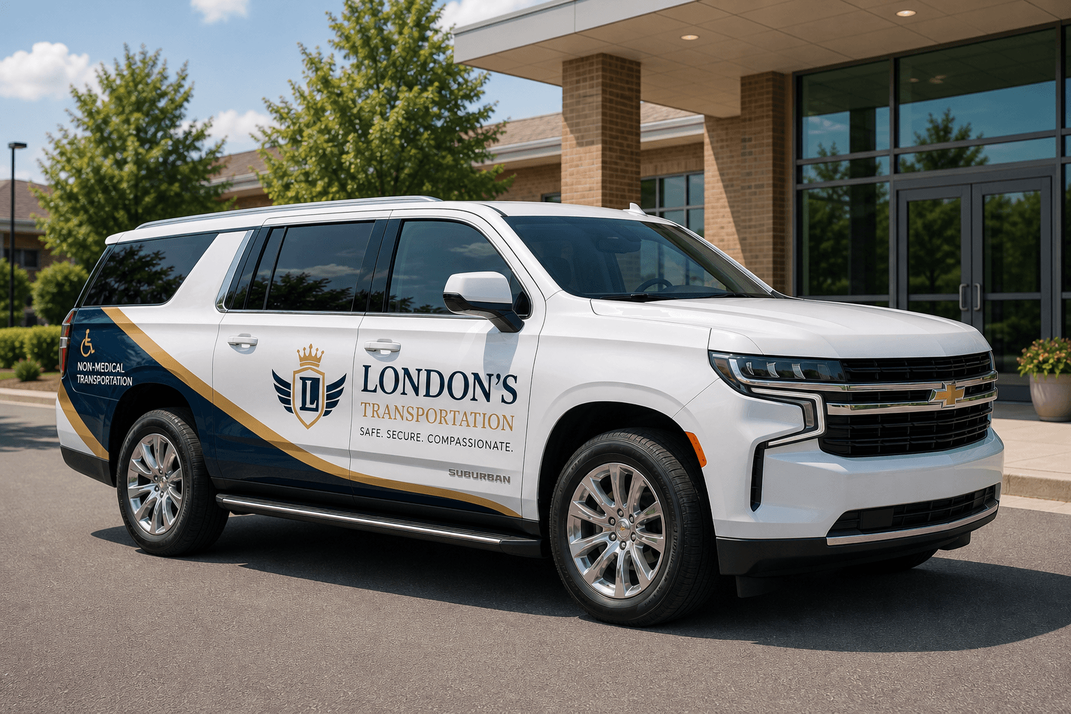 White London's Transportation SUV front three-quarter angle